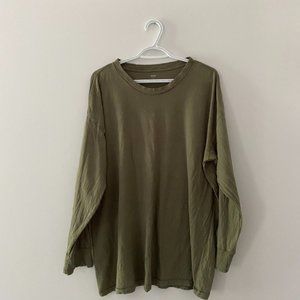 Aerie Green Long Sleeve Top